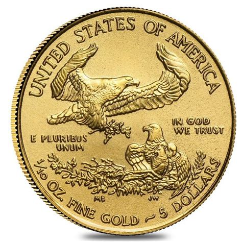 american gold eagle 1/10 oz $5